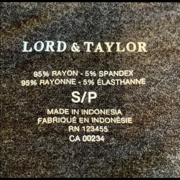 Lord & Taylor Wrap Sweater Sz SP - Picture 4 of 4